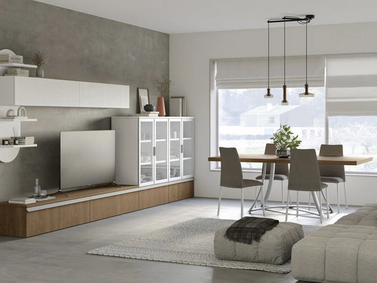 Parete Attrezzata Volo L007 di Colombini Casa