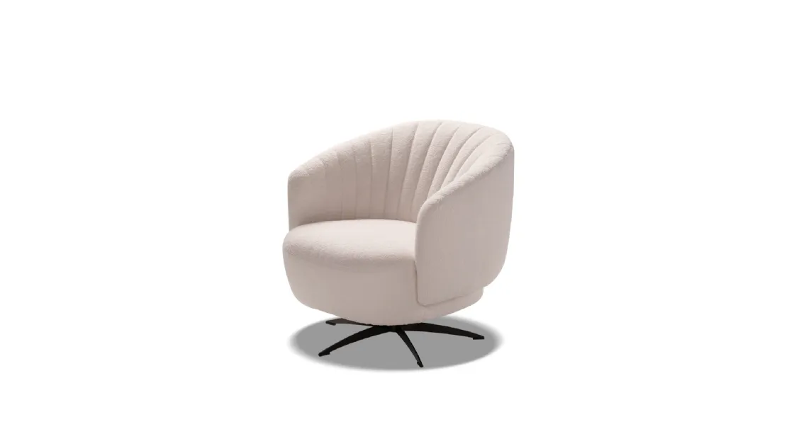 Poltroncina Dotty Base Aperta di Nicoletti Home