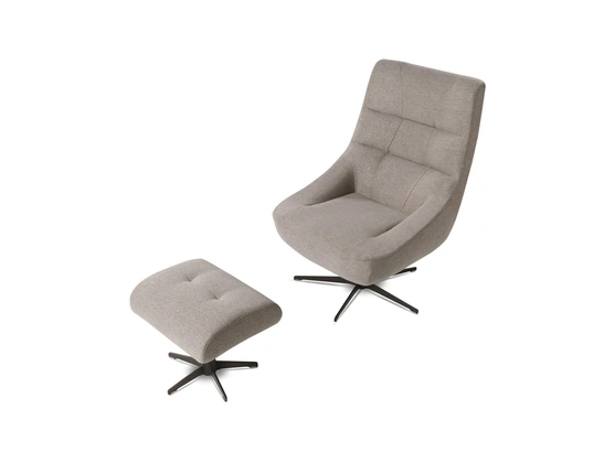 Poltrona in tessuto Giulia di Nicoletti Home