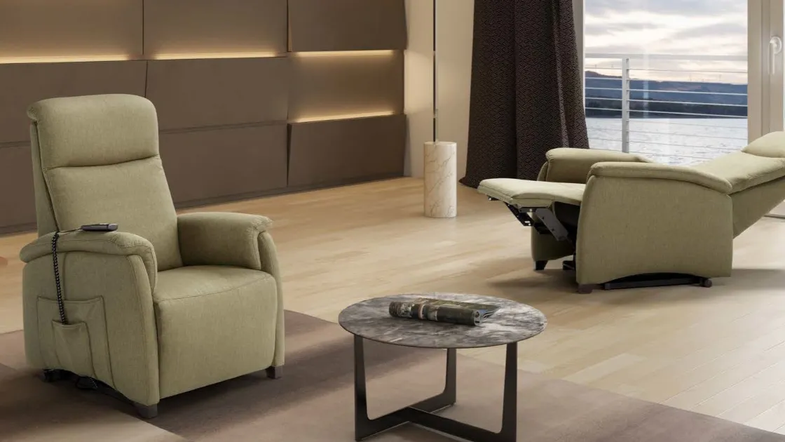 Poltrona alzapersona Asia di Spaziorelax