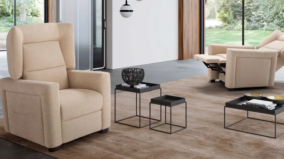 Poltrona con seduta assistita Nisia di Spaziorelax