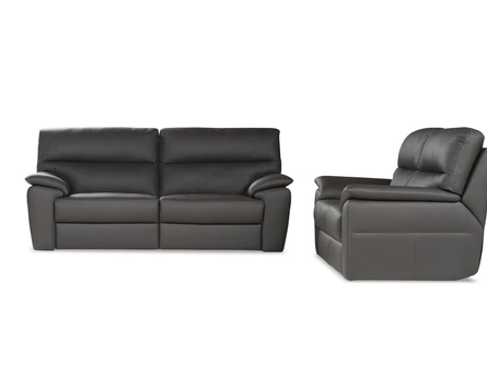 Salotto relax Detroit in pelle di Nicoletti Home