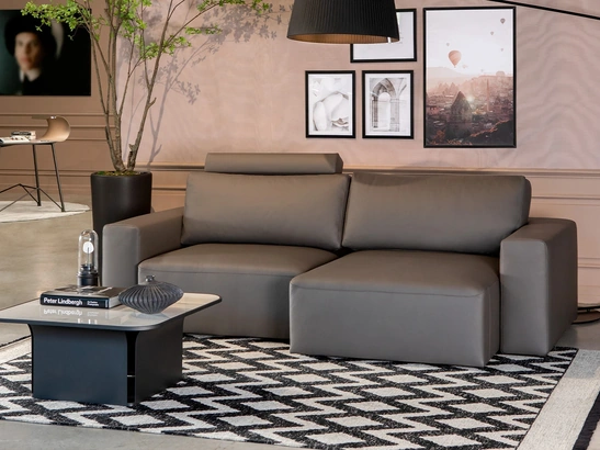 Divano lineare con sedute estraibili Moove di Tonin Casa
