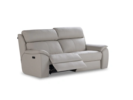 Divano relax in pelle Tulsa di Nicoletti Home