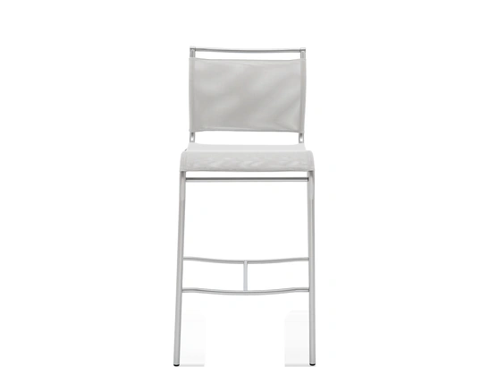 Sgabello Air in metallo e tessuto traspirante di Connubia