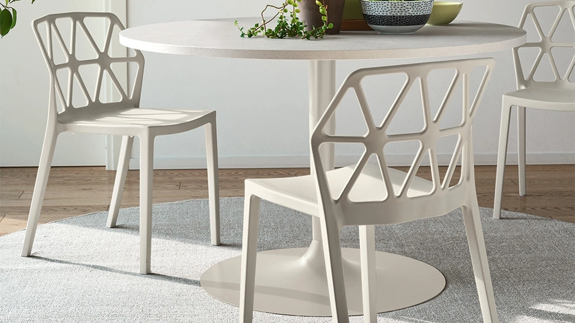 Sedia di design in polipropilene Alchemia di Connubia