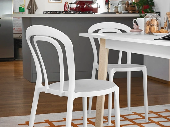 Sedia in polipropilene Caffè di Connubia