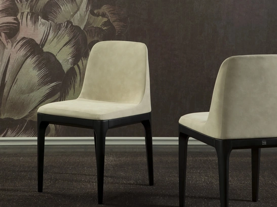 Sedia in pelle Gilda di Tonin Casa