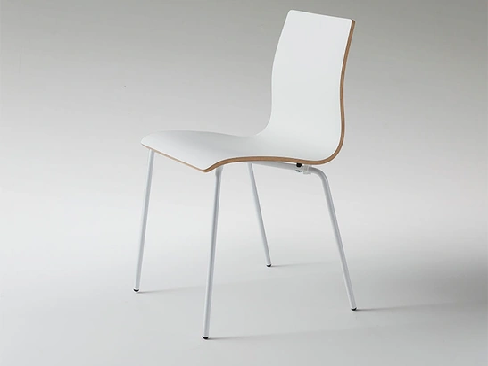 Sedia fissa Milano in legno curvato e Fenix di La Primavera