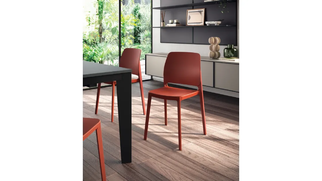 Sedia T!pa in polipropilene di Scavolini