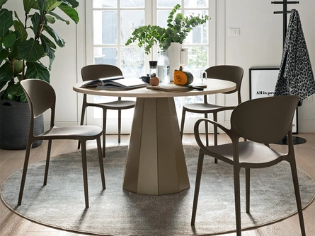 Tavolo rotondo Dix di Connubia