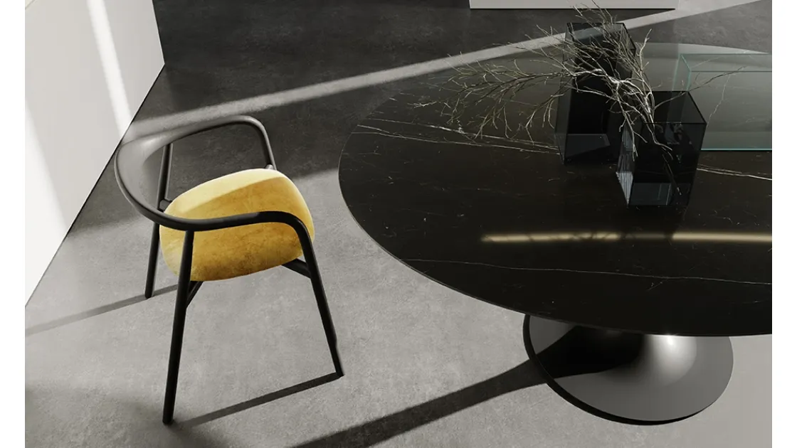 Tavolo Flûte ellittico di Sovet