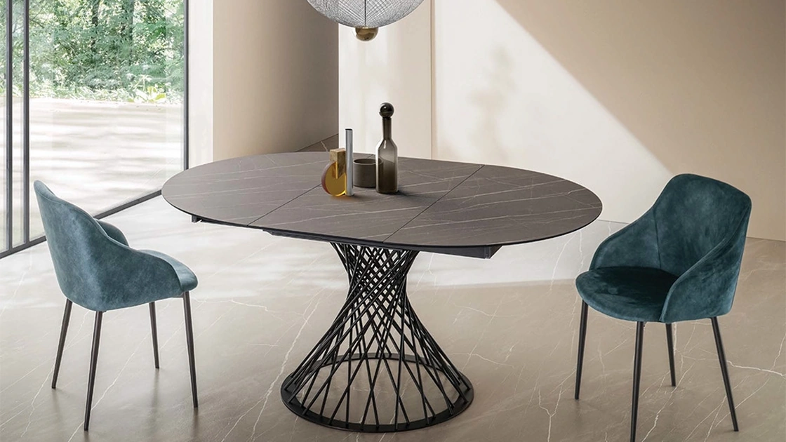 Tavolo rotondo allungabile Franz di La Primavera