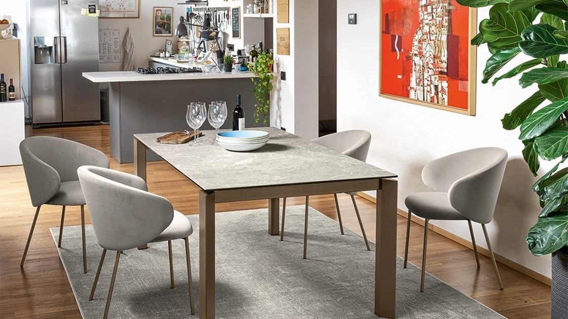 Tavolo allungabile Gate di Connubia