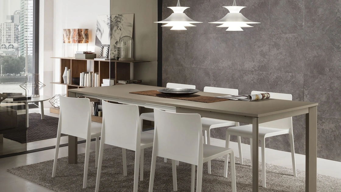 Tavolo allungabile Mario Super Quadrato di La Primavera