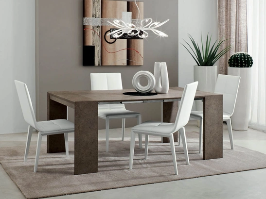 Tavolo consolle allungabile Paolo in laminato HPL di La Primavera