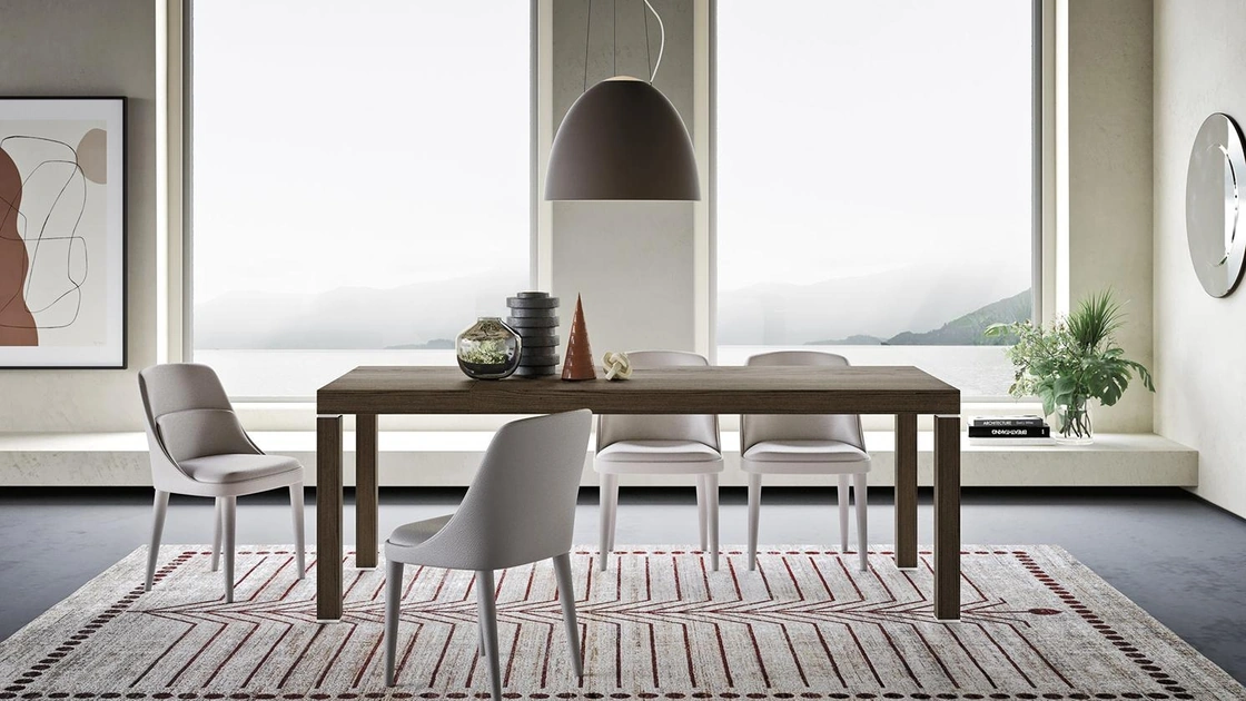 Tavolo Pegaso Horizon in legno di Mobilgam