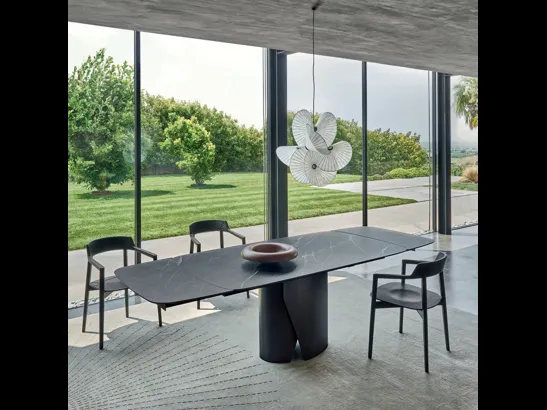 Tavolo allungabile Plug di Sangiacomo