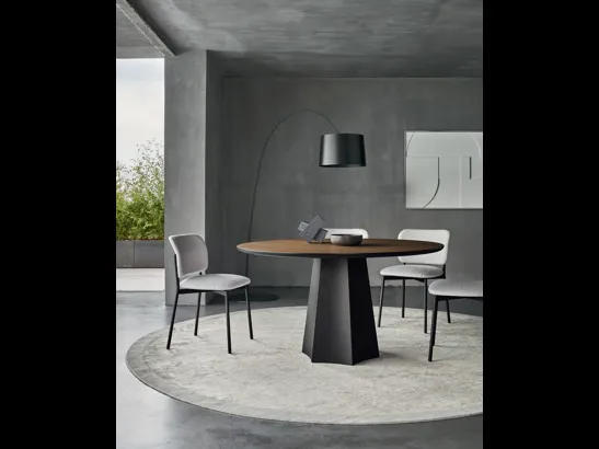 Tavolo rotondo Poliedro di Sangiacomo