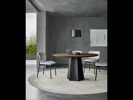 Tavolo rotondo Poliedro di Sangiacomo