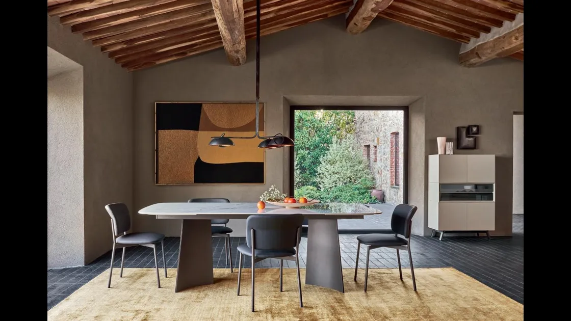 Tavolo allungabile Poliedro di Sangiacomo