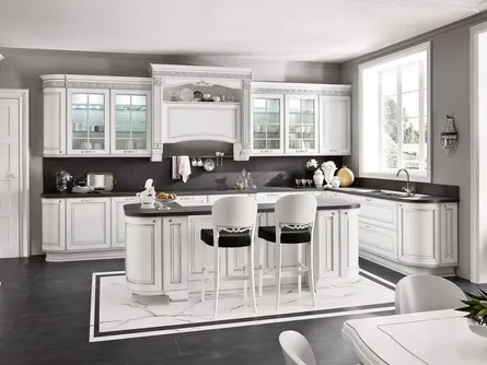 Cucina Classica con isola Dolcevita 09 di Stosa