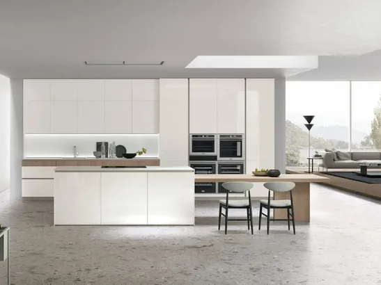 Cucina Moderna con isola Aliant 02 di Stosa