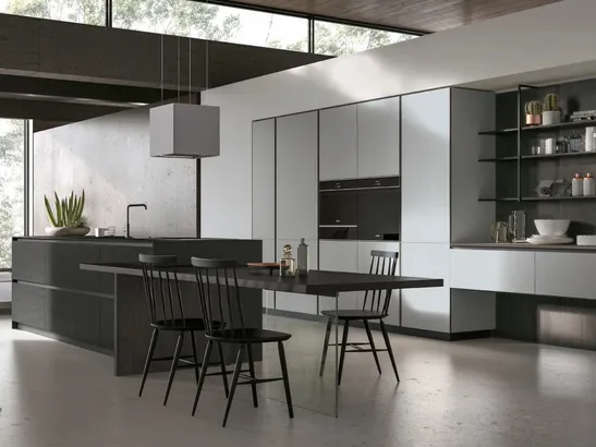 Cucina Moderna con isola Aliant 07 di Stosa