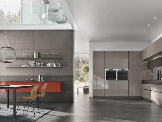 Cucina Moderna angolare Color Trend 03 di Stosa