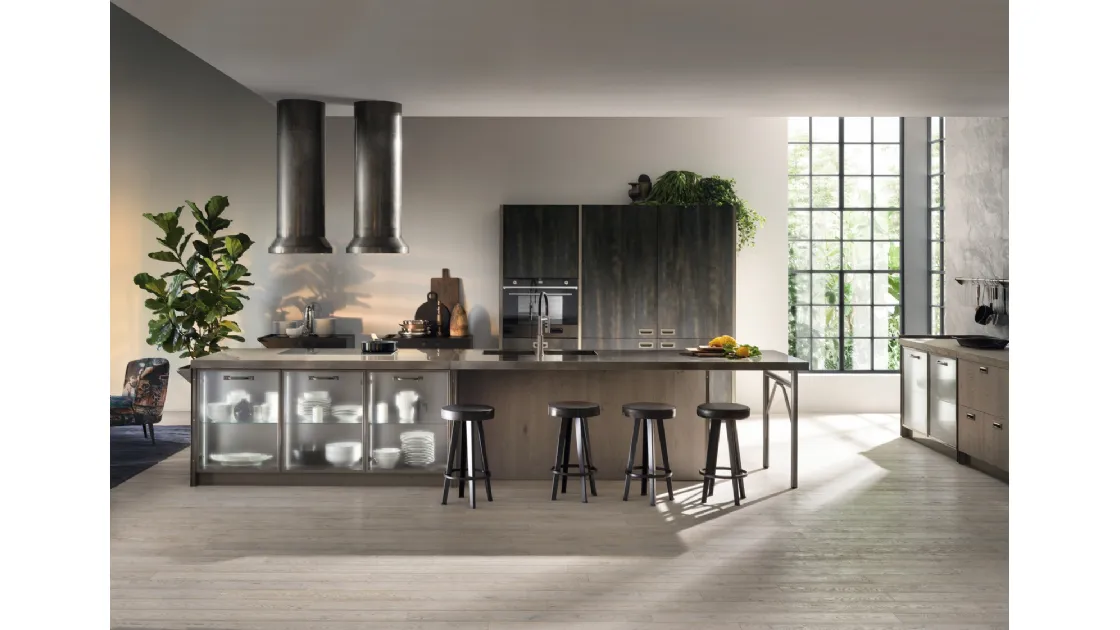 Cucina Modernea Diesel get Together 02 Soft Industrial Style di Scavolini