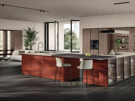Cucina Moderna con isola Essenza 03 di Scavolini