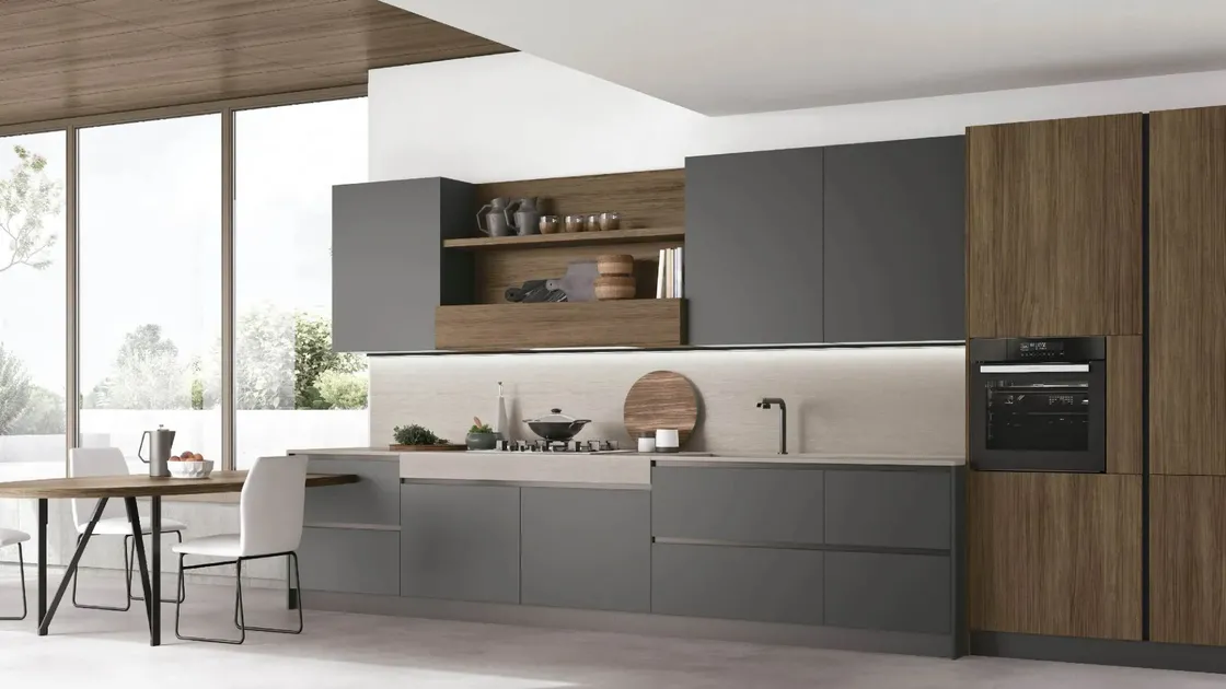 Cucina Moderna lineare Infinity 02 di Stosa