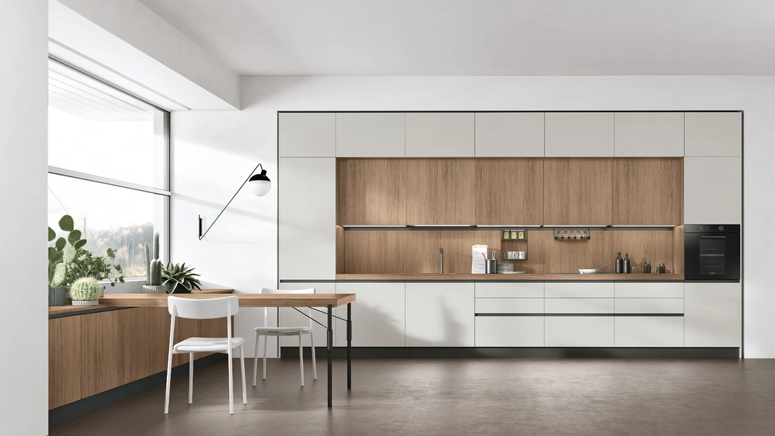 Cucina Moderna lineare Infinity Modern 05 di Stosa
