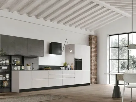 Cucina Moderna lineare Karma 03 di Stosa