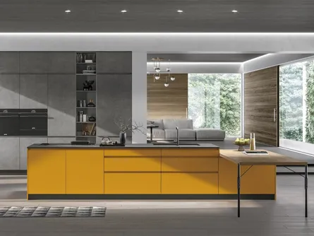 Cucina Moderna con isola Karma Modern 01 di Stosa