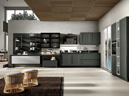 Cucina Moderna ad angolo Merano 05 di Spar