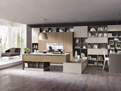 Cucina Moderna con isola Miami 10 di Spar