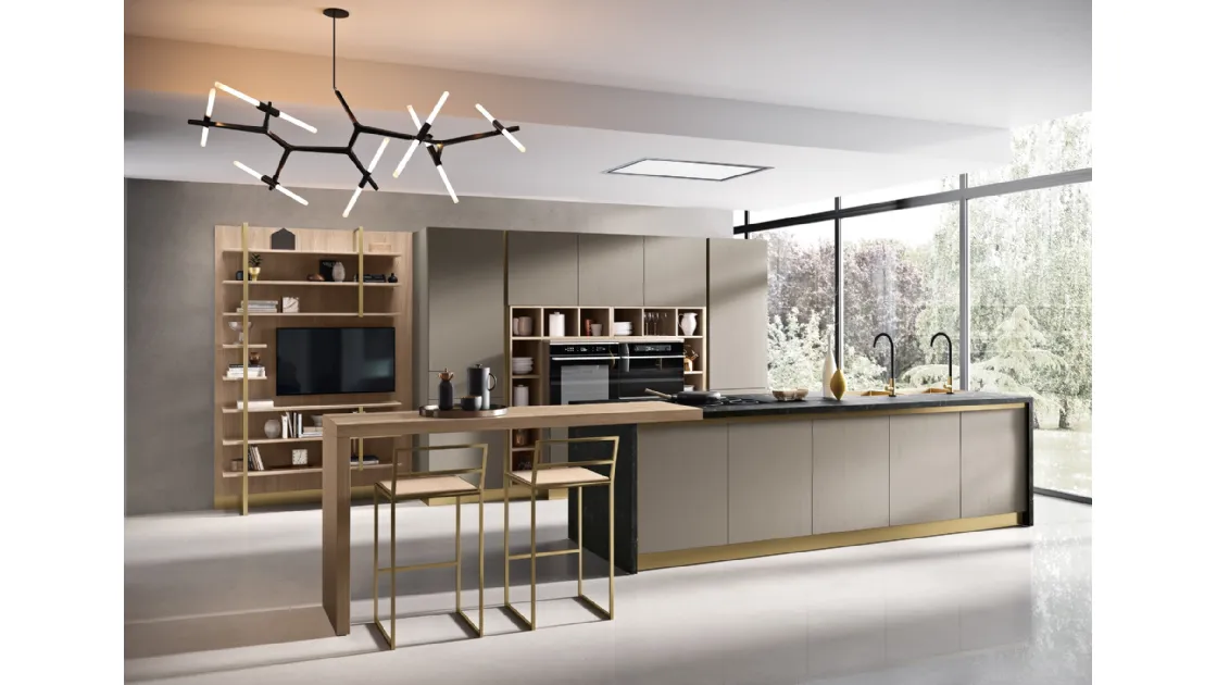 Cucina Moderna con isola Miami 18 di Spar