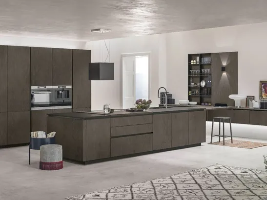 Cucina Moderna con isola Natural 10 di Stosa