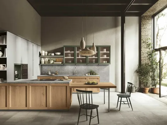 Cucina Moderna con penisola Palio 07 di Stosa