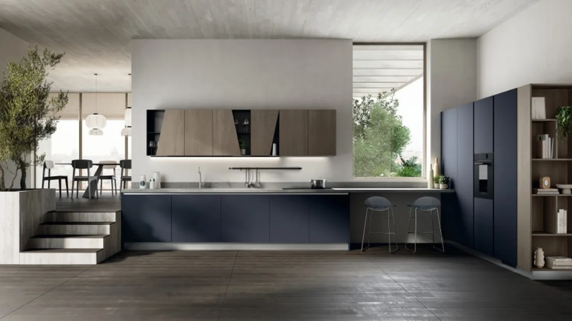 Cucina Moderna angolare Regola 01 di Scavolini