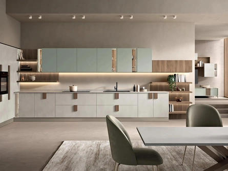 Cucina Moderna angolare Sky 01 di Spar