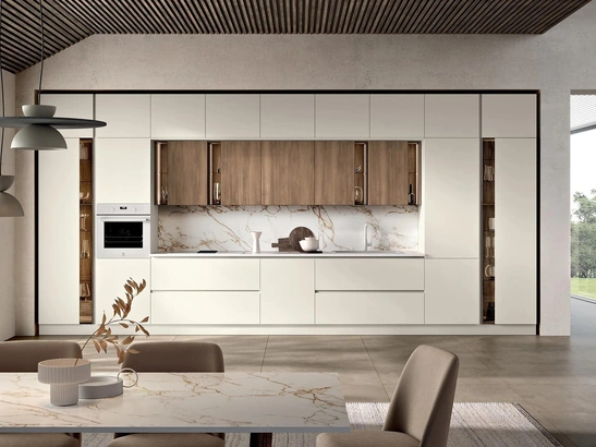 Cucina Moderna lineare Sky 05 di Spar