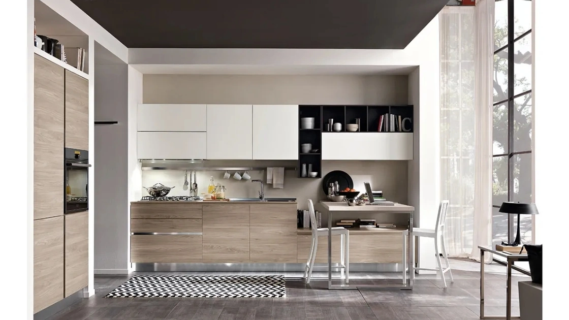 Cucina Moderna con penisola Tokyo 12 di Spar