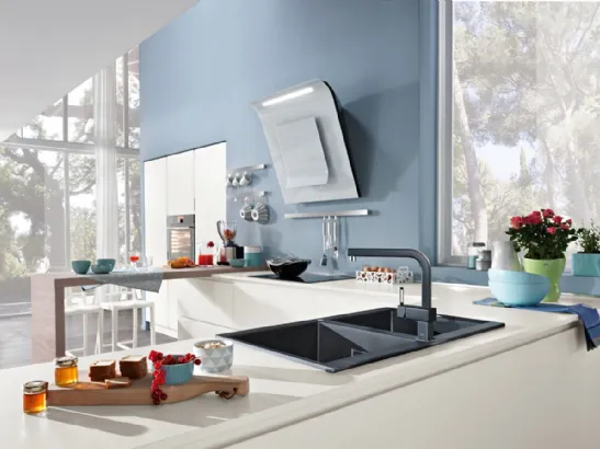 Cucina Moderna con penisola Tokyo 44 di Spar