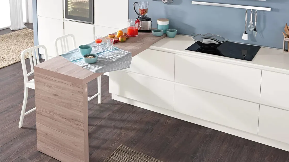 Cucina Moderna con penisola Tokyo 44 di Spar