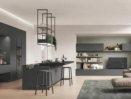 Cucina Moderna con isola Young 07 di Stosa