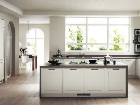 Cucina su misura Favilla 06 Bianco Prestige di Scavolini